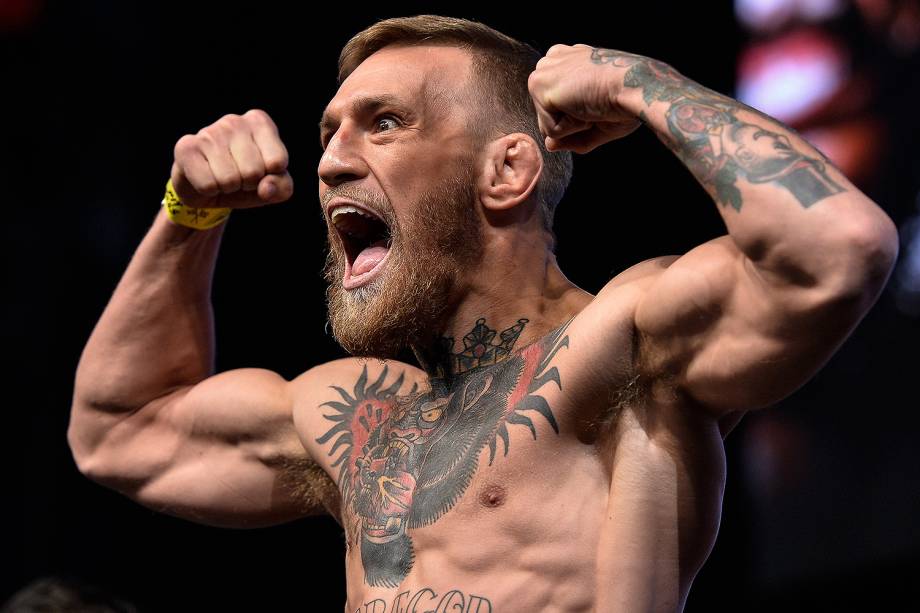 O irlandês Conor McGregor, astro do MMA