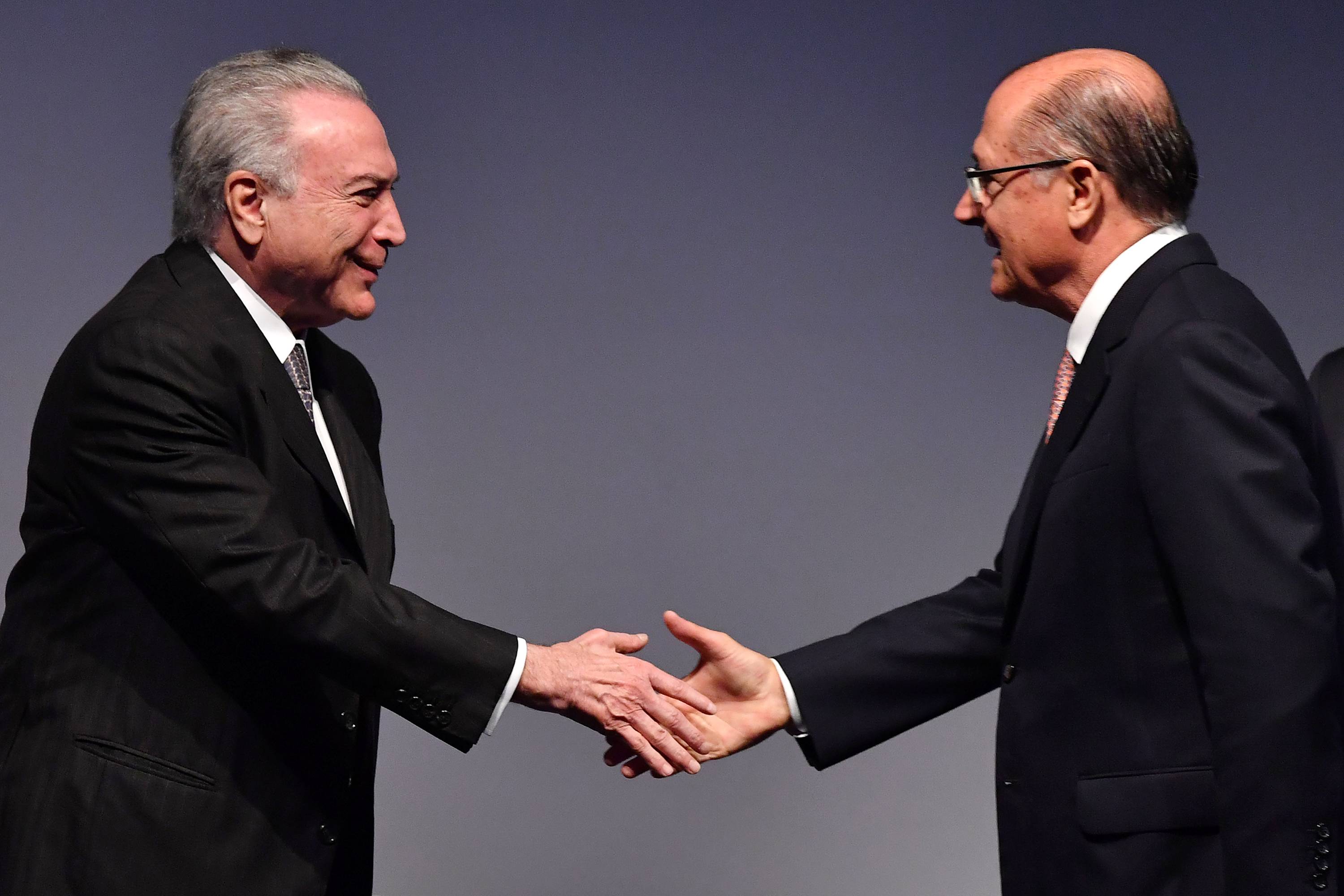 Michel Temer e Geraldo Alckmin
