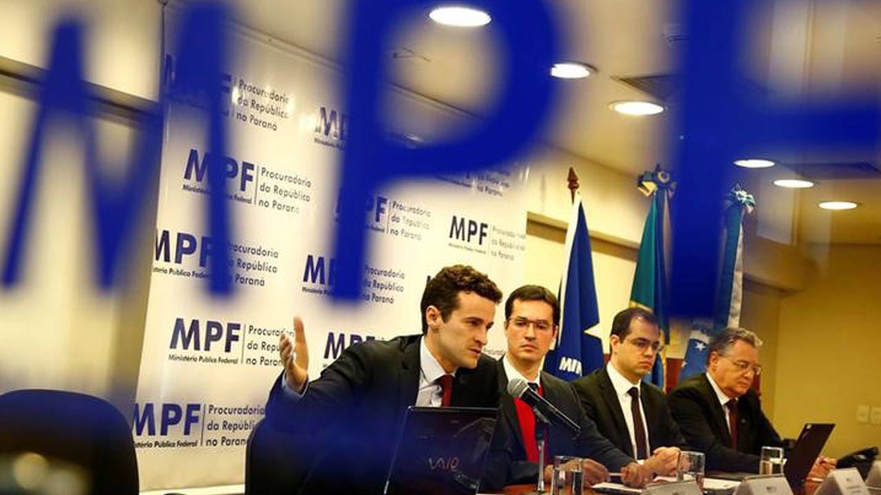 Procuradores da força-tarefa da Lava Jato em Curitiba - 02/05/2017