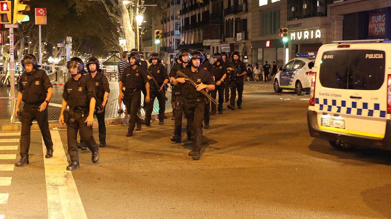 La Rambla, em Barcelona