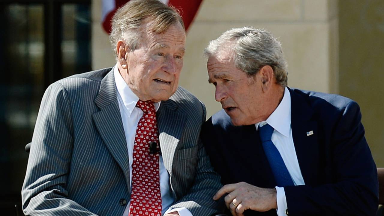 George Bush e George W Bush