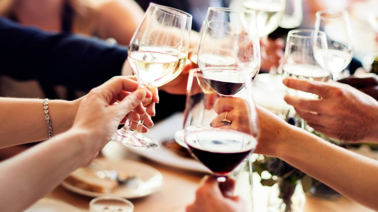 Taças de vinho