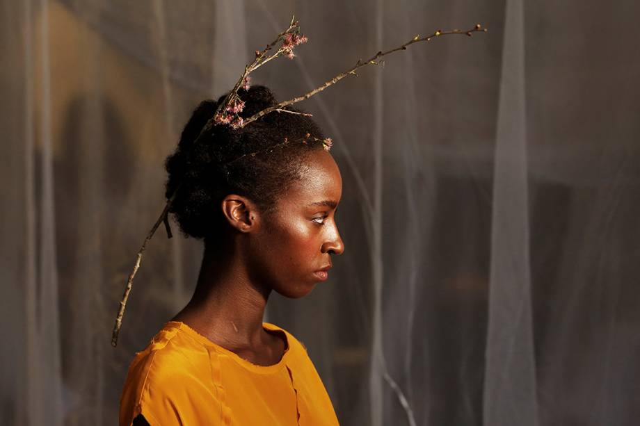 Desfile de Raquel Davidowicz durante a São Paulo Fashion Week N44, de primavera-verão 2018