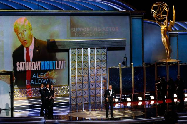 Alec Baldwin na 69º premiação Emmy Awards, em Los Angeles - 17/09/2017 Alec Baldwin na 69º premiação Emmy Awards, em Los Angeles - 17/09/2017