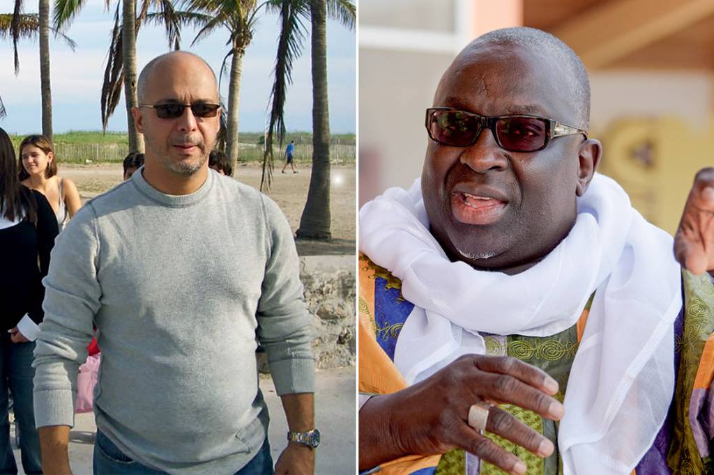 COMPRA E VENDA – Protagonistas: o empreiteiro Soares (à esq.) operou uma transferência não explicada de milhões de dólares para contas do senegalês Papa Diack (acima)