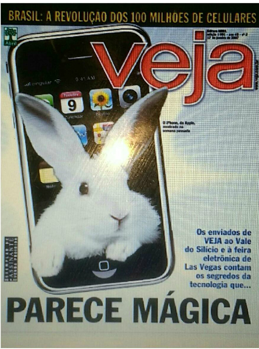 Edição de 2007 apresentava aos leitores o revolucionário iPhone original
