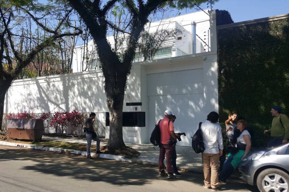 Casa de Joesley Batista, na Rua França, em São Paulo