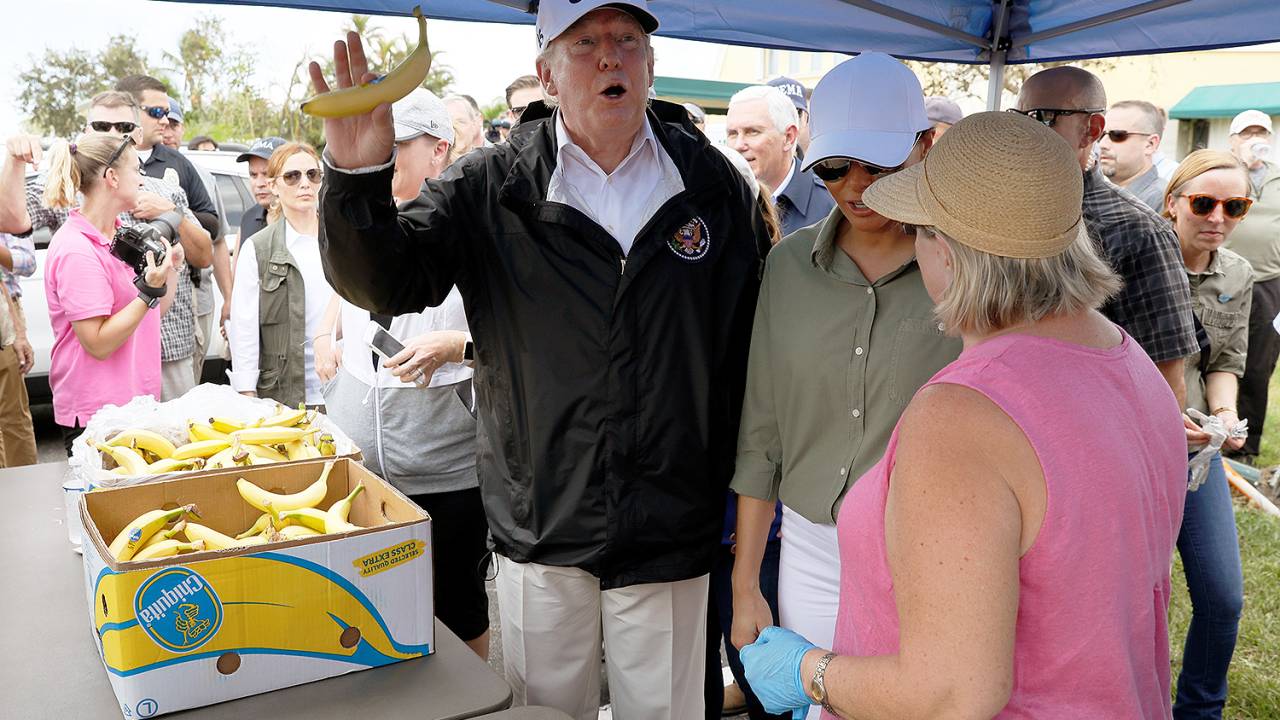O presidente Donald Trump