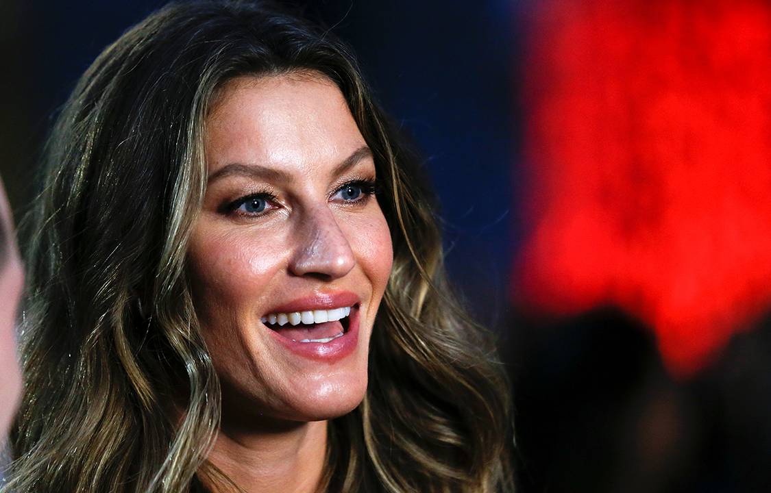 Gisele Bündchen no Green Carpet Fashion Awards