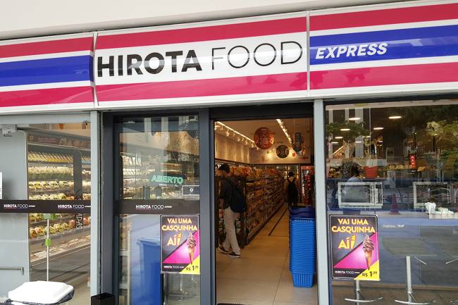 Supermercado da rede Hirota Express