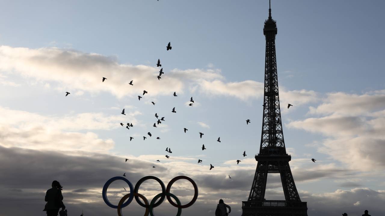 Imagens do dia - Arcos olímpicos em Paris
