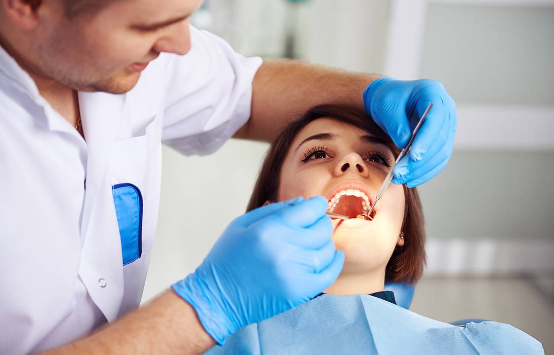 Consulta no dentista