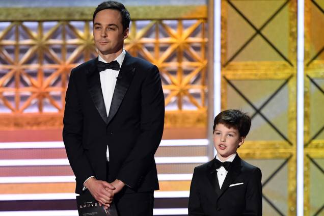 O ator Jim Parsons na 69º premiação Emmy Awards, em Los Angeles - 17/09/2017 O ator Jim Parsons na 69º premiação Emmy Awards, em Los Angeles - 17/09/2017