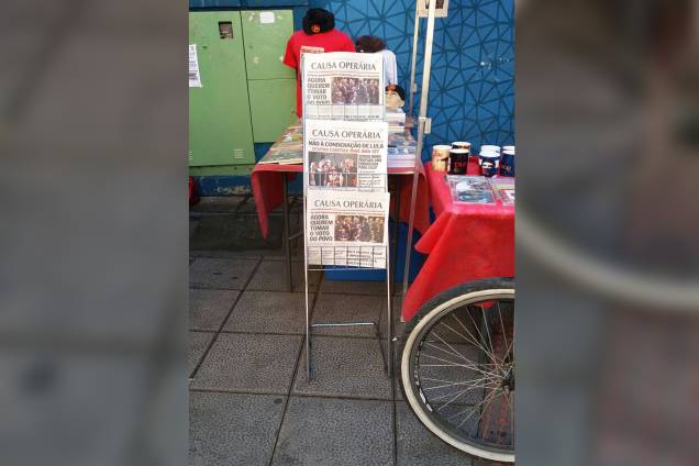 Movimentação em Curitiba, no Paraná, antes do depoimento do ex-presidente Lula ao juiz Sergio Moro - 13/09/2017 Movimentação em Curitiba, no Paraná, antes do depoimento do ex-presidente Lula ao juiz Sergio Moro - 13/09/2017