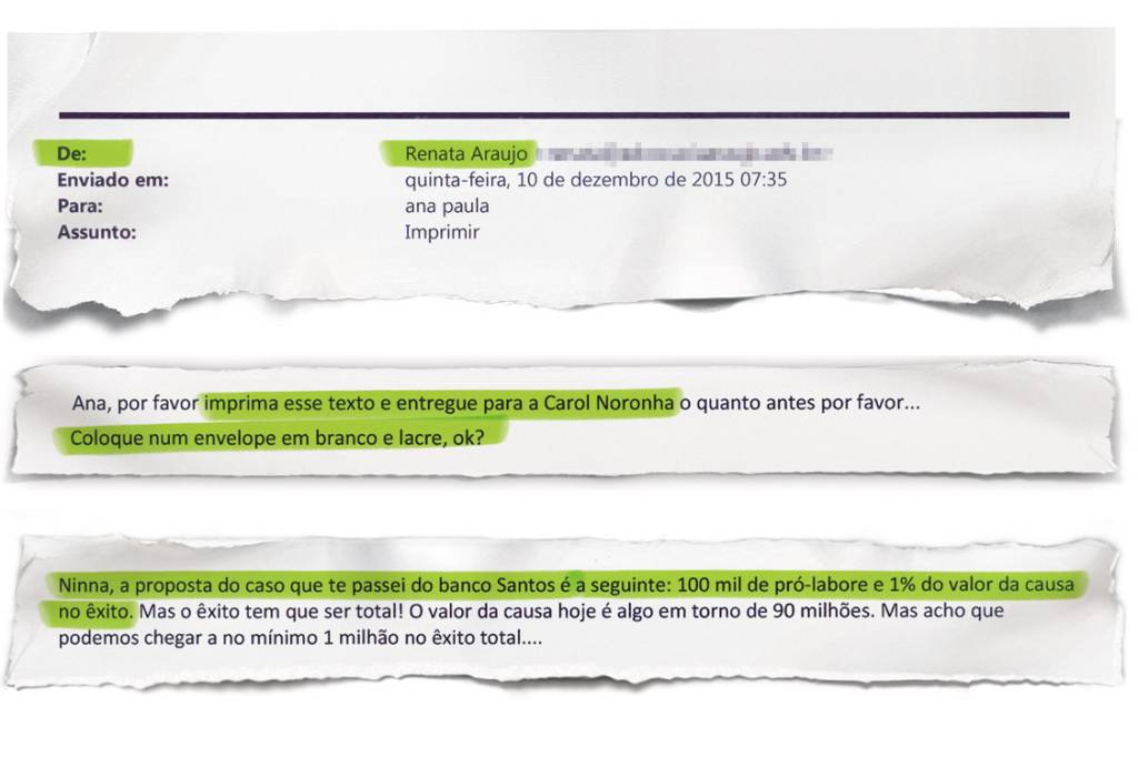Banco Santos – A Frangosul, uma das empresas da holding da JBS, havia sido condenada a pagar uma indenização milionária sob a acusação de participar das fraudes que levaram à quebra do Banco Santos. A companhia recorreu ao Superior Tribunal de Justiça. O ministro João Otávio Noronha, pai de Anna Carolina, era o relator do processo. Ele negou um dos pedidos da empresa, mas não chegou a proferir a decisão final