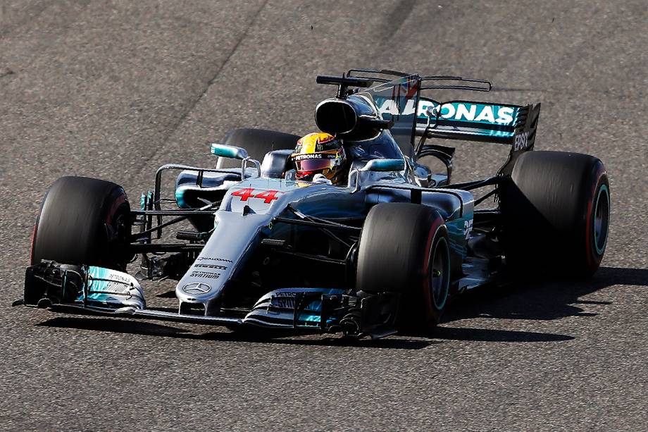 Lewis Hamilton durante o Grande Prémio do Japão de Fórmula 1, em Suzuka - 08/10/2017