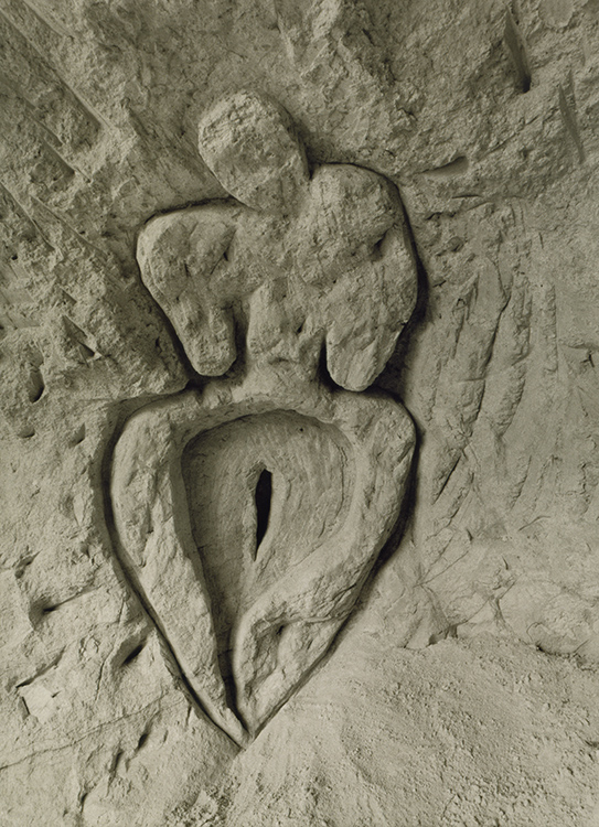 'Guanaroca (Esculturas Rupestres)', de Ana Mendieta (Havana, Cuba, 1948 – Nova Iorque, Estados Unidos, 1985) 'Guanaroca (Esculturas Rupestres)', de Ana Mendieta (Havana, Cuba, 1948 – Nova Iorque, Estados Unidos, 1985)