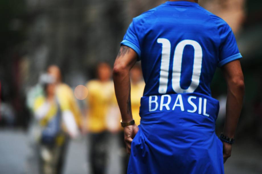 Movimentação de torcedores antes da partida entre Brasil e Chile válida pelas Eliminatórias da Copa da Rússia no Allianz Parque, em São Paulo - 10/10/2017