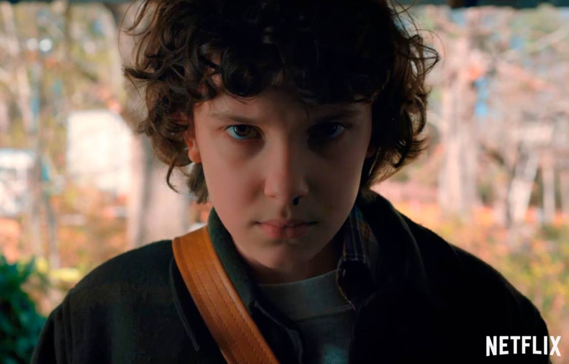 Eleven (Millie Bobby Brown) em 'Stranger Things 2'