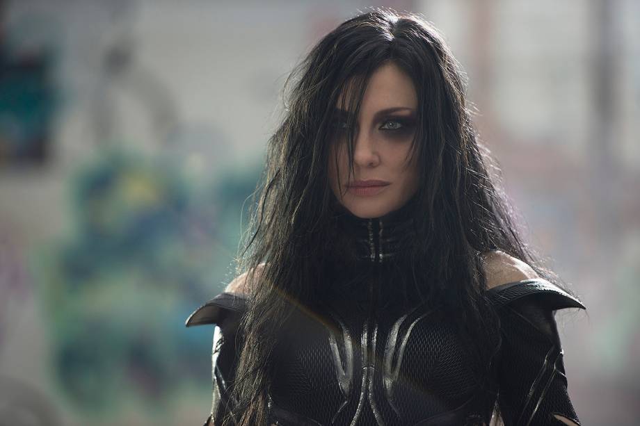 Thor: Ragnarok com Hela (Cate Blanchett) Thor: Ragnarok com Hela (Cate Blanchett)