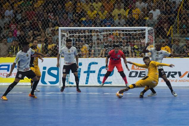 Partida final entre Sorocaba e Corinthians valendo o título da Liga paulista de Futsal Partida final entre Sorocaba e Corinthians valendo o título da Liga paulista de Futsal