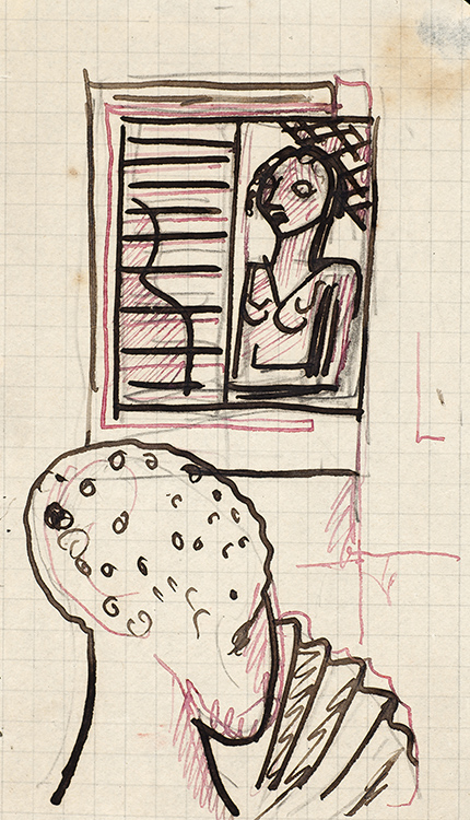 'Seleção de Doze Desenhos Originais do Álbum Mangue', de Lasar Segall (Vilna, Lituânia, 1889 – São Paulo, Brasil, 1957) 'Seleção de Doze Desenhos Originais do Álbum Mangue', de Lasar Segall (Vilna, Lituânia, 1889 – São Paulo, Brasil, 1957)