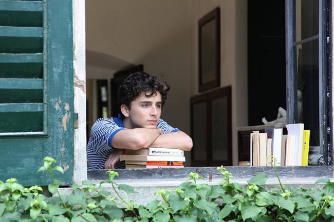 O ator Timothée Chalamet em cena do filme ‘Me Chame Pelo Seu Nome’