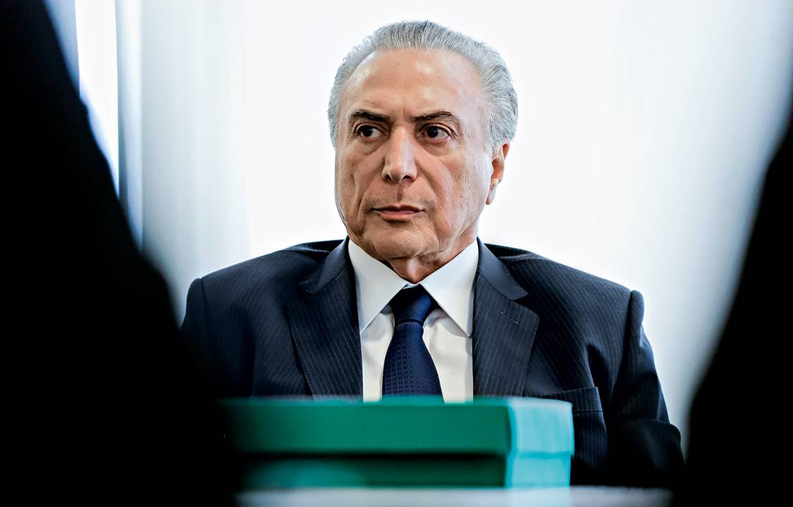 Michel Temer passa mal