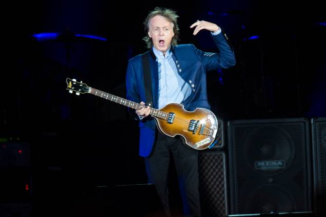 Paul McCartney durante show da turnê One On One no Allianz Parque, em São Paulo - 15/10/2017 Paul McCartney durante show da turnê One On One no Allianz Parque, em São Paulo - 15/10/2017