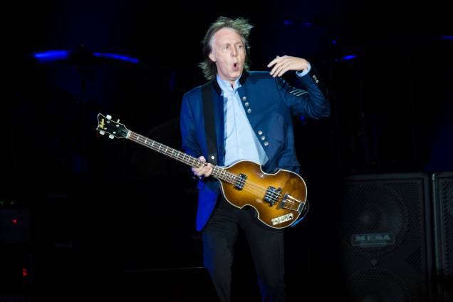 Paul McCartney durante show da turnê One On One no Allianz Parque, em São Paulo - 15/10/2017 Paul McCartney durante show da turnê One On One no Allianz Parque, em São Paulo - 15/10/2017