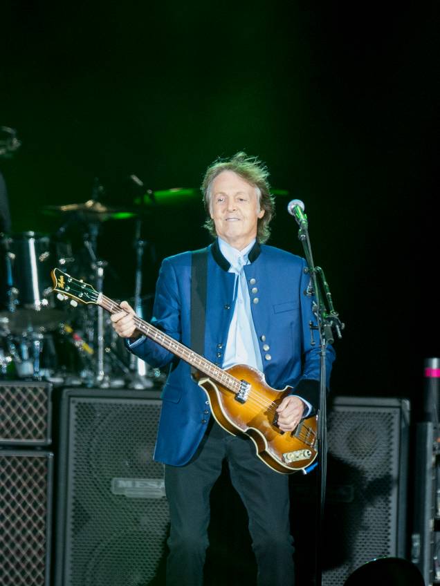 Paul McCartney durante show da turnê One On One no Allianz Parque, em São Paulo - 15/10/2017 Paul McCartney durante show da turnê One On One no Allianz Parque, em São Paulo - 15/10/2017