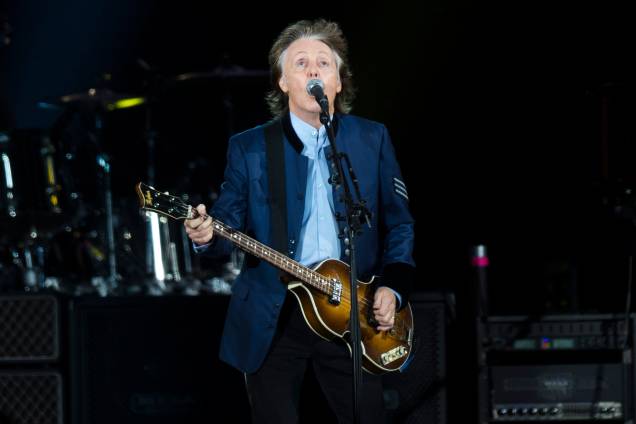 Paul McCartney durante show da turnê One On One no Allianz Parque, em São Paulo - 15/10/2017 Paul McCartney durante show da turnê One On One no Allianz Parque, em São Paulo - 15/10/2017