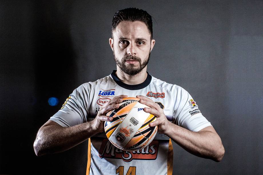 Rodrigo, fixo e capitão do Sorocaba e da seleção brasileira de futsal