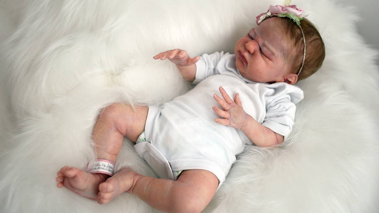 Bebê Reborn feito pela artista Ana Paula Guimarães