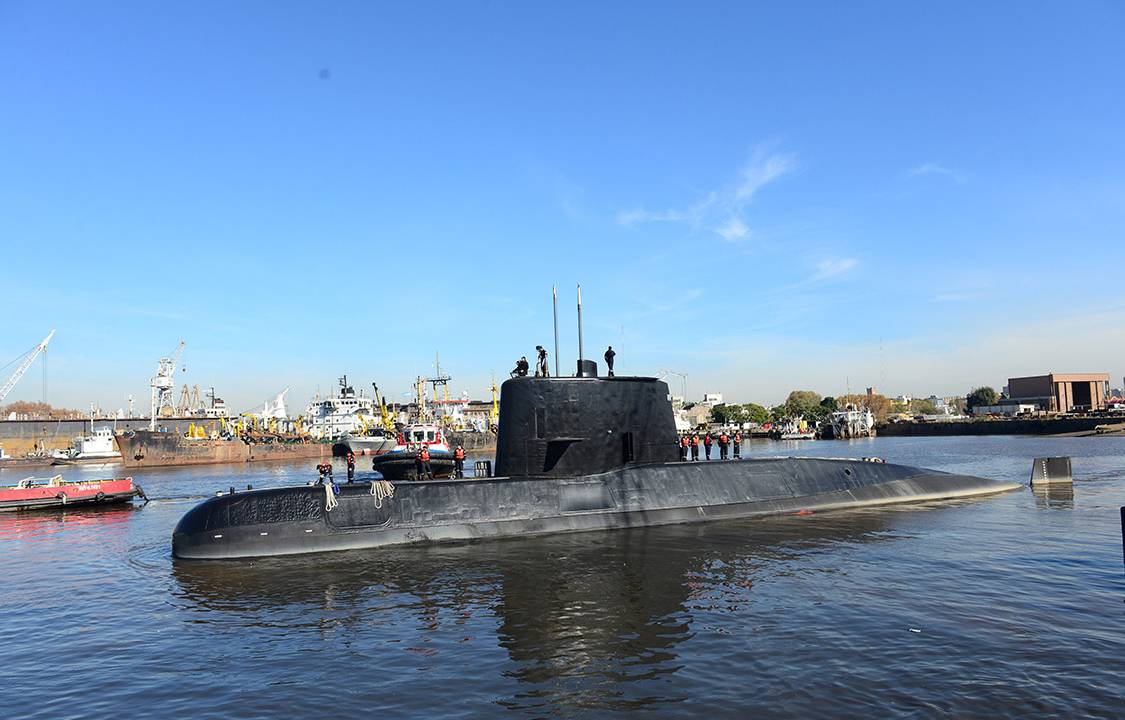 Submarino argentino desaparecido
