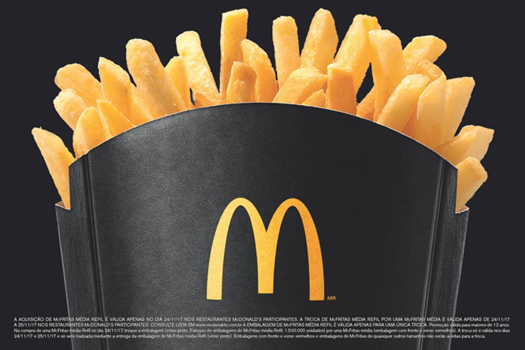 Calvície: ingrediente da batata do McDonald’s poderá ser a cura