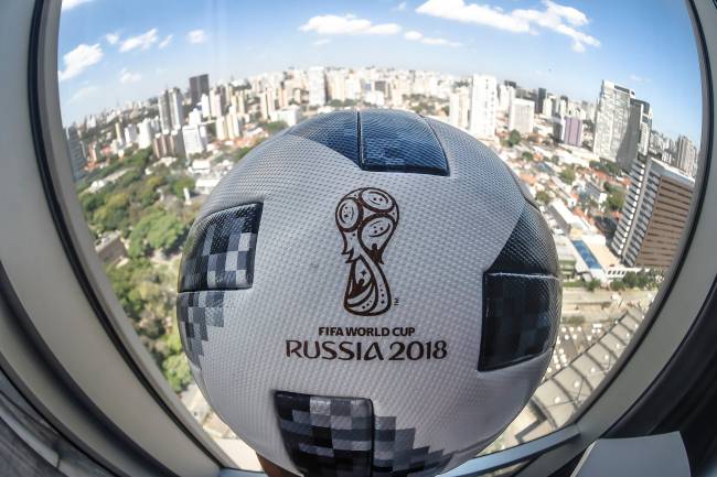 Telstar a Bola da Copa da Russia 2018