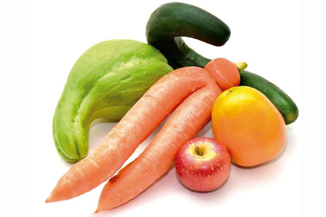 Legumes e frutas da