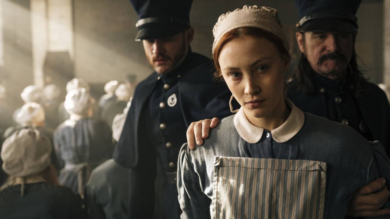 Sarah Gadon como Grace Marks em ‘Alias Grace’