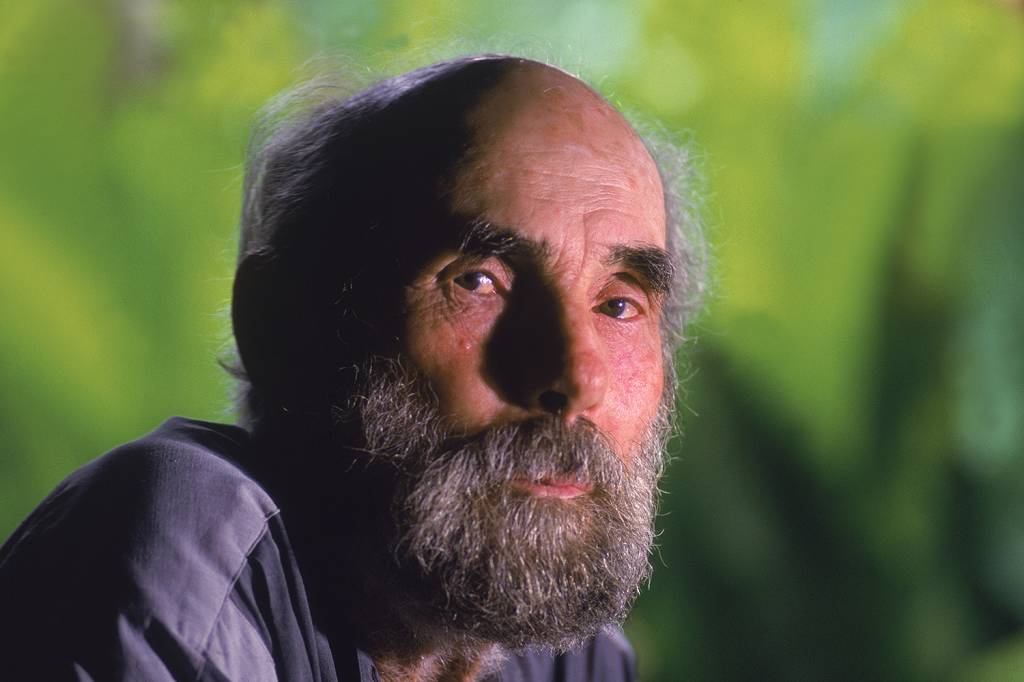 O artista plástico Frans Krajcberg