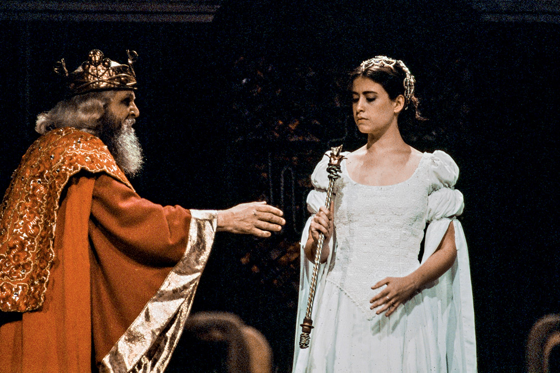 Desconectada &ndash; Com Sergio Britto, em Rei Lear, montagem de 1983: pinball nos bastidores e jantar em casa