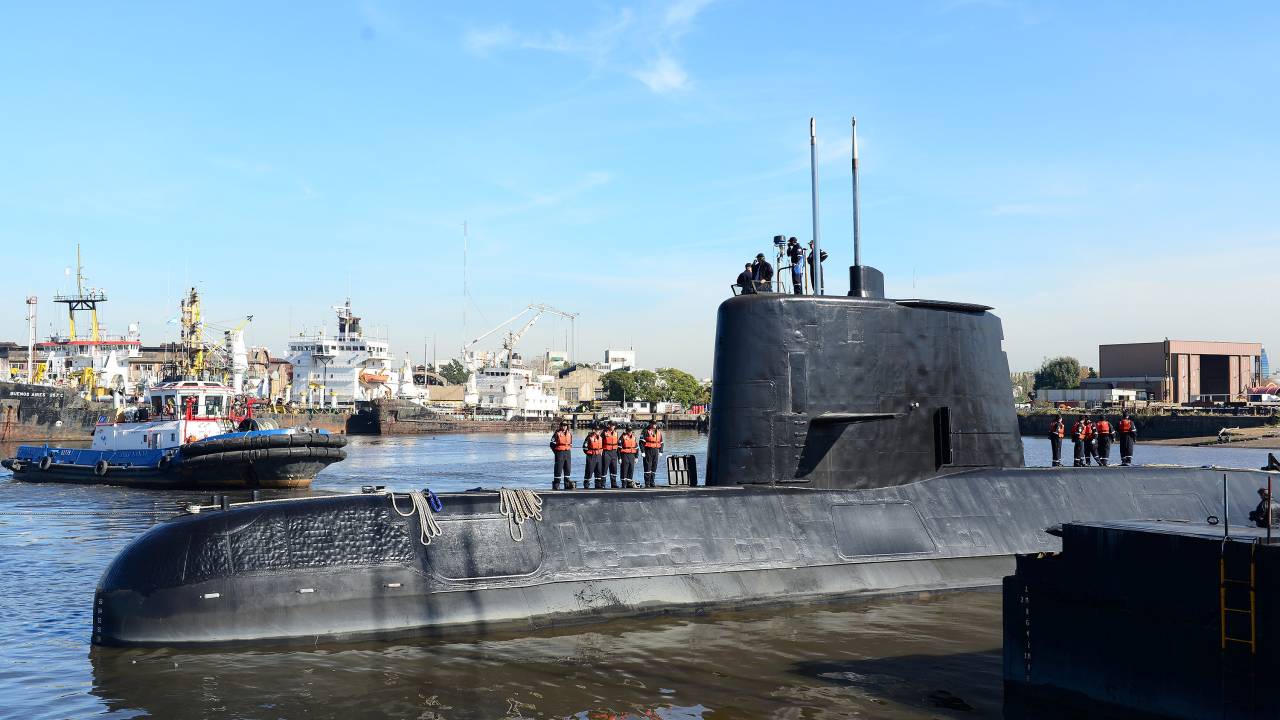 Submarino militar argentino ARA San Juan