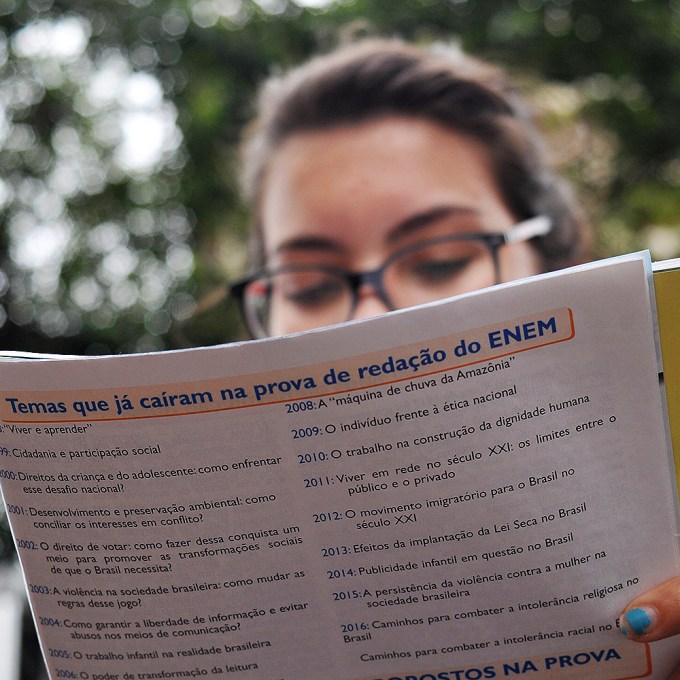 O que o estudante deve fazer — ou não — uma semana antes do Enem