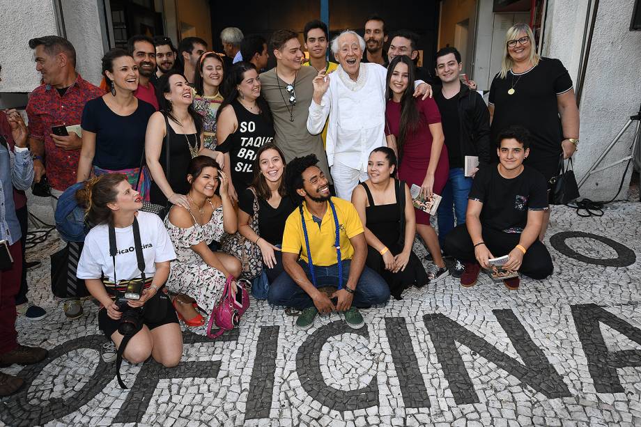 Zé Celso no Teatro Oficina