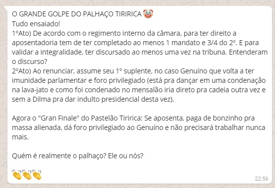 boato tiririca