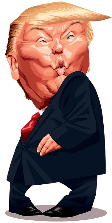 O presidente dos Estados Unidos, Donald Trump