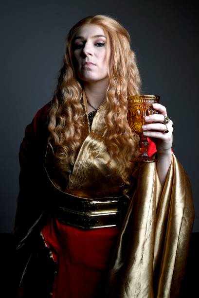 Cosplay do personagem Cersei Lannister, da série Game of Thrones, na CCXP 2017, em São Paulo