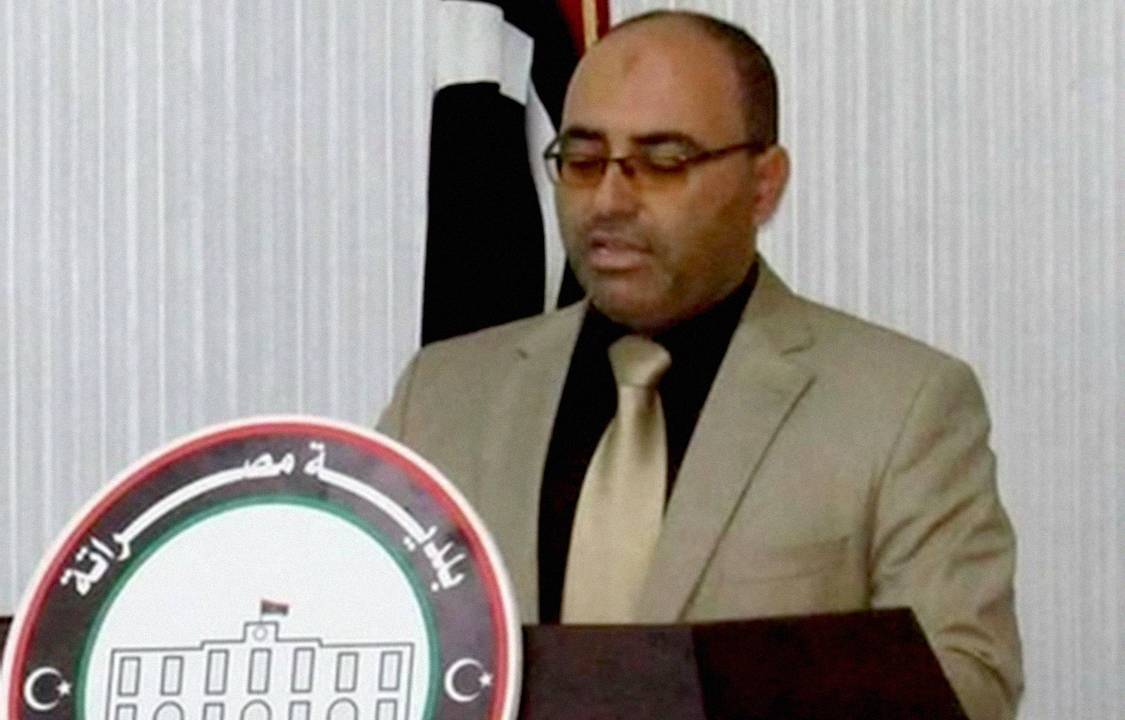 Mohamad Eshtewi, prefeito de Misrata, na Líbia