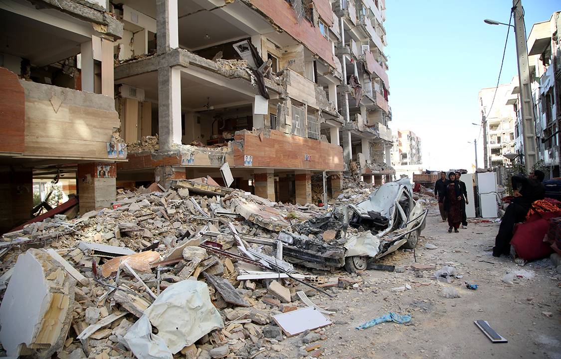 (ARQUIVO) Terremoto de magnitude 7.3 atinge a região de Kermanshah, no Irã