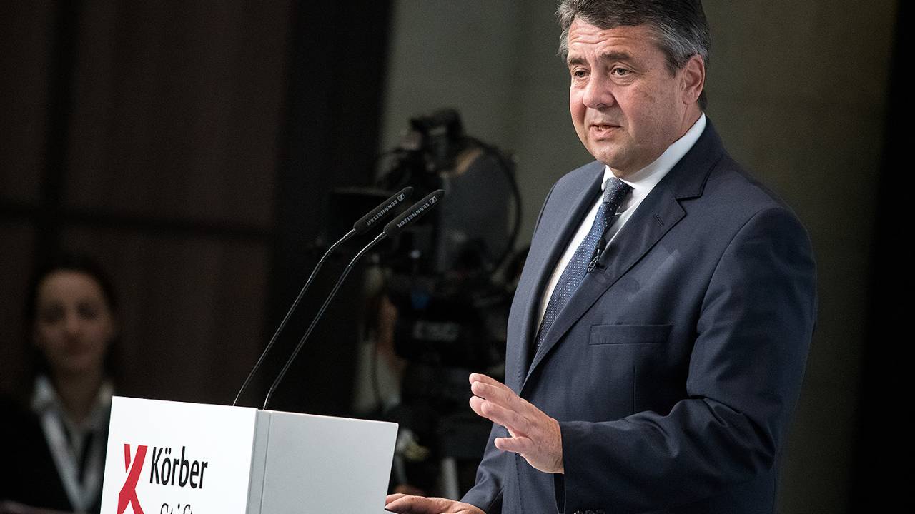 Ministro alemão das Relações Exteriores, Sigmar Gabriel